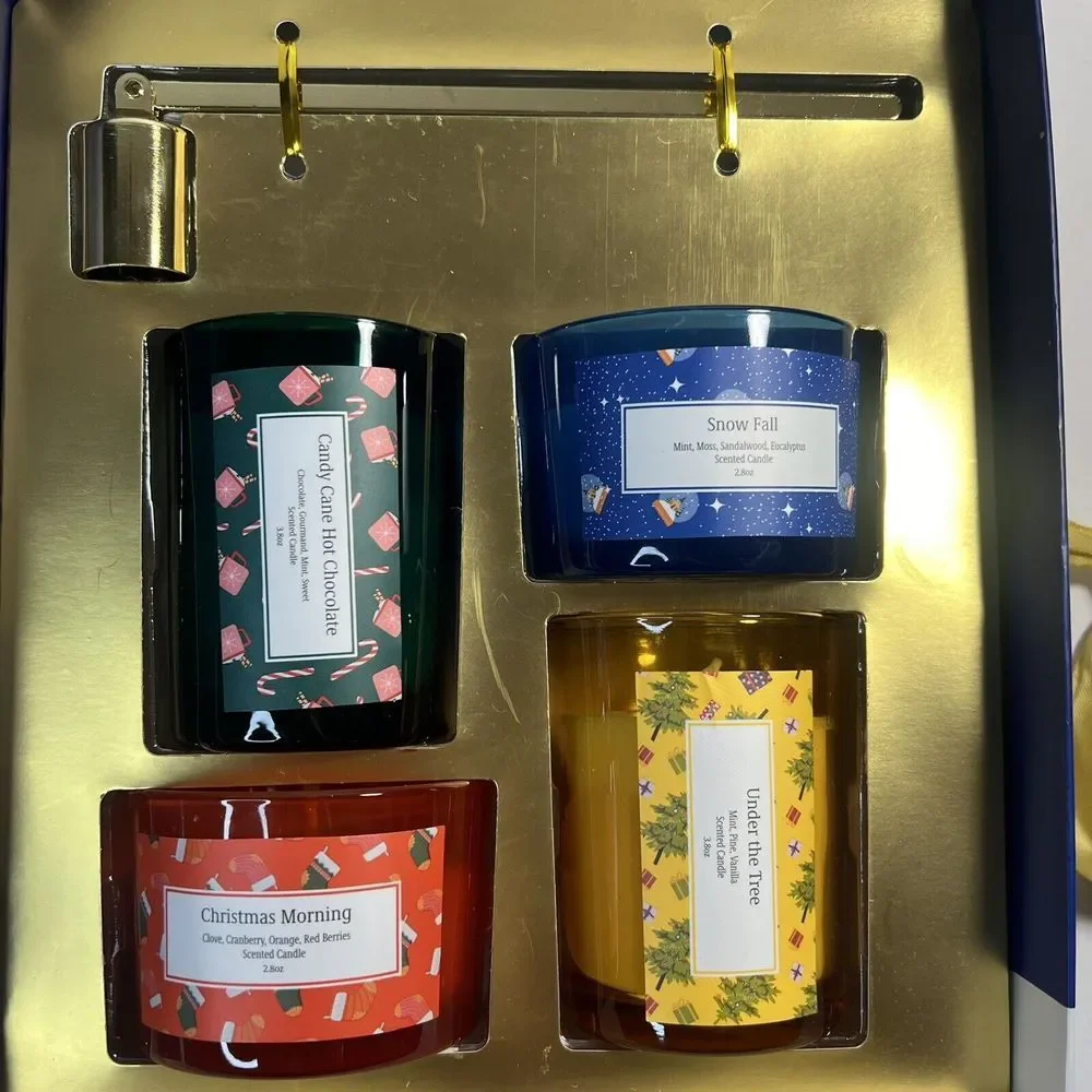 Aldi Holiday Candle Collection‎ Gift Set New